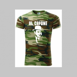 Al Capone pánske maskáčové tričko 100%bavlna